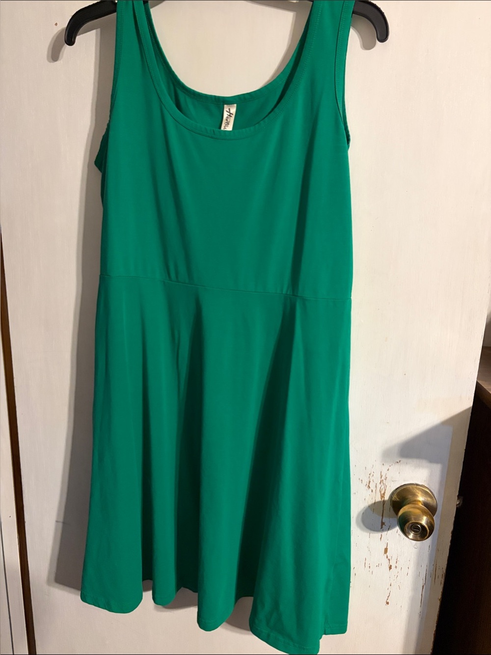 Herou Ladies Large Green Scoop-Neck Sundress